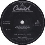 The music played (single)