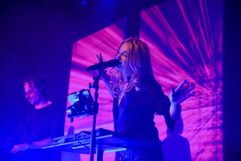 Инга Хумпе на концерте 2raumwohnung в Дармштадте, 2014