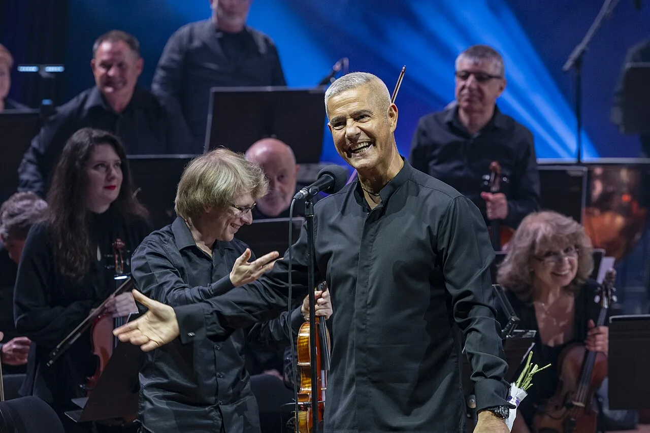 Алессандро Сафина на концерте в Тель-Авиве (2025)