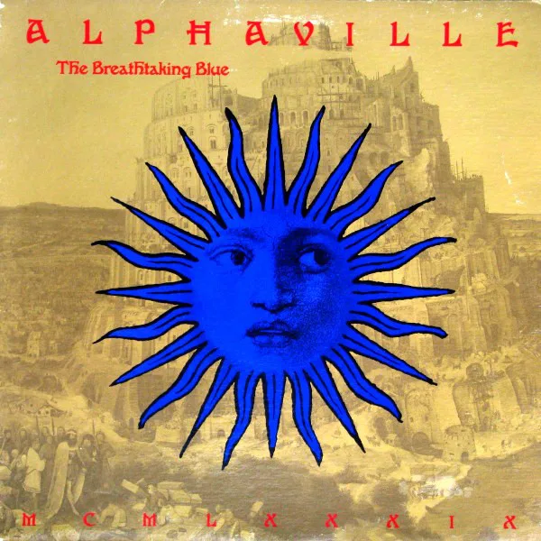 Обложка альбома The Breathtaking Blue (1989) группы Alphaville