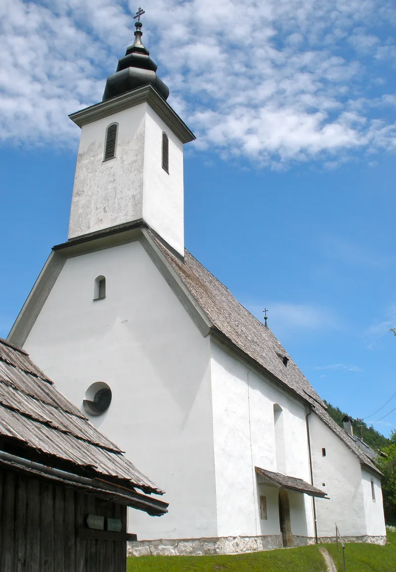 Bad Aussee, церковь Sankt Leonhard, Штирия — город, где появилась группа Joy