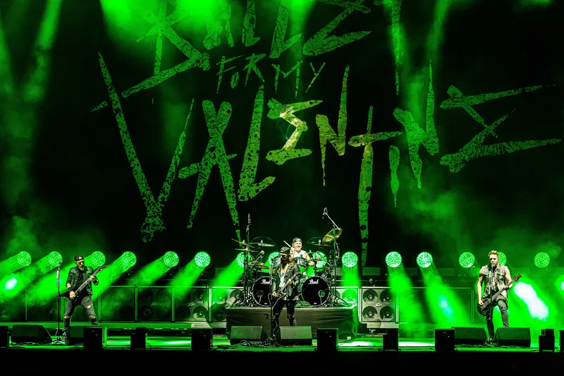 Bullet for My Valentine на фестивале Full Force 2022