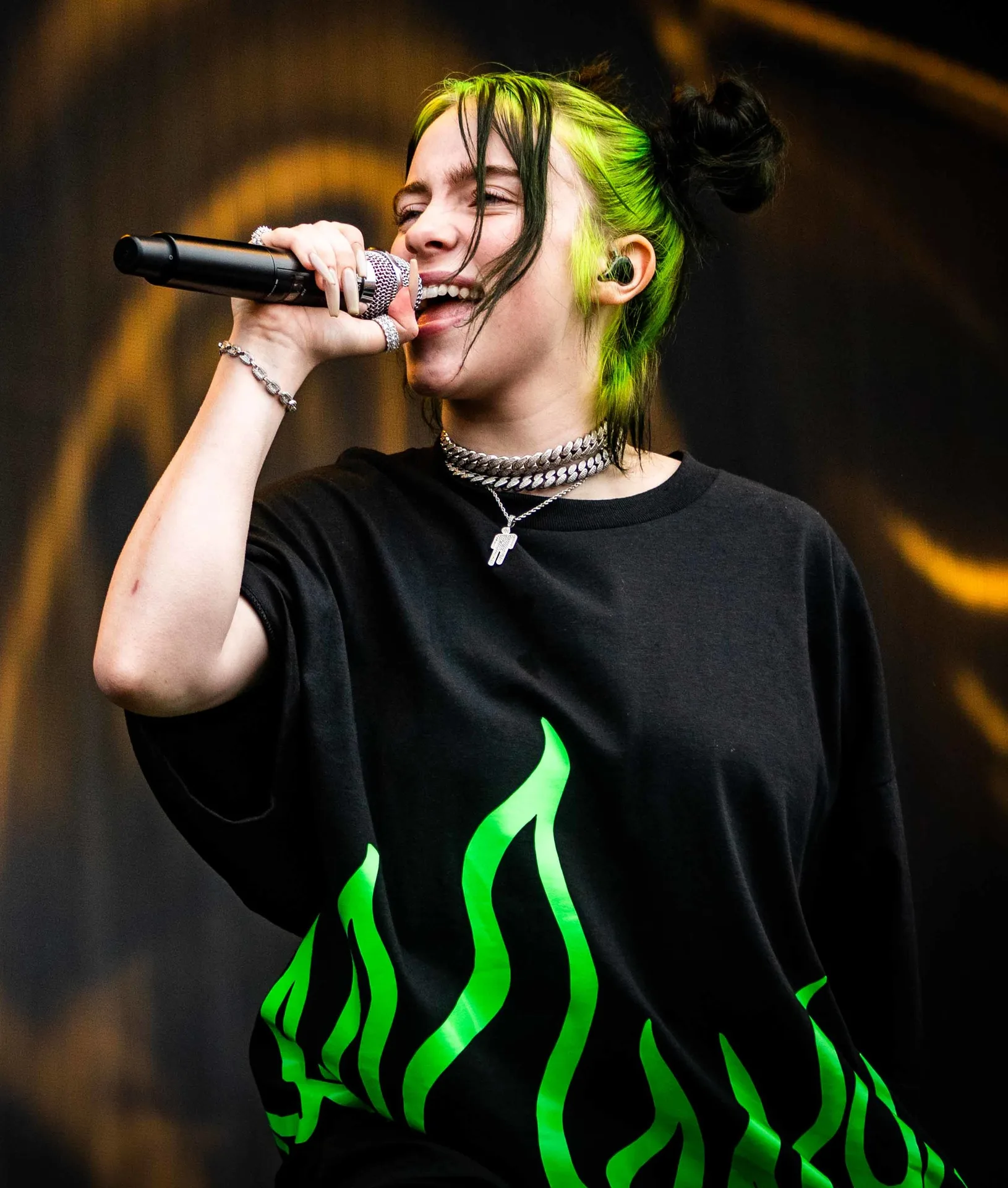 Billie Eilish выступает на фестивале Pukkelpop (2019)