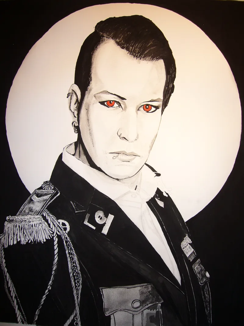 Портрет Криса Пола (Blutengel)