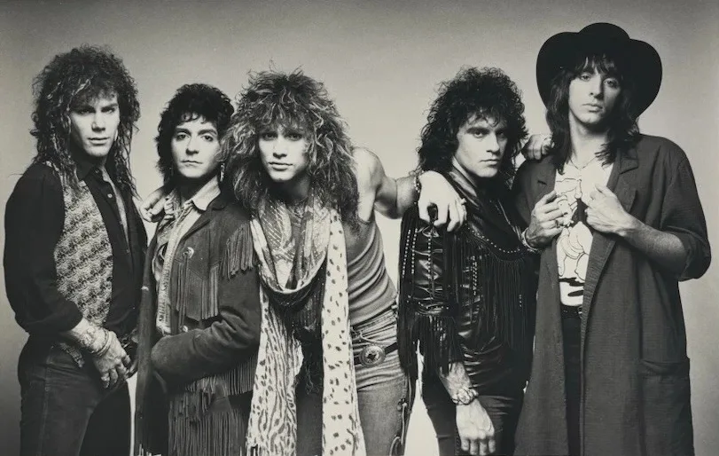 Bon Jovi, промофото 1986 года