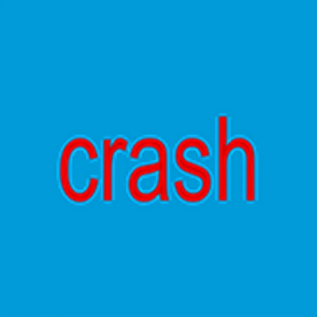Графика в стиле brat для альбома Crash