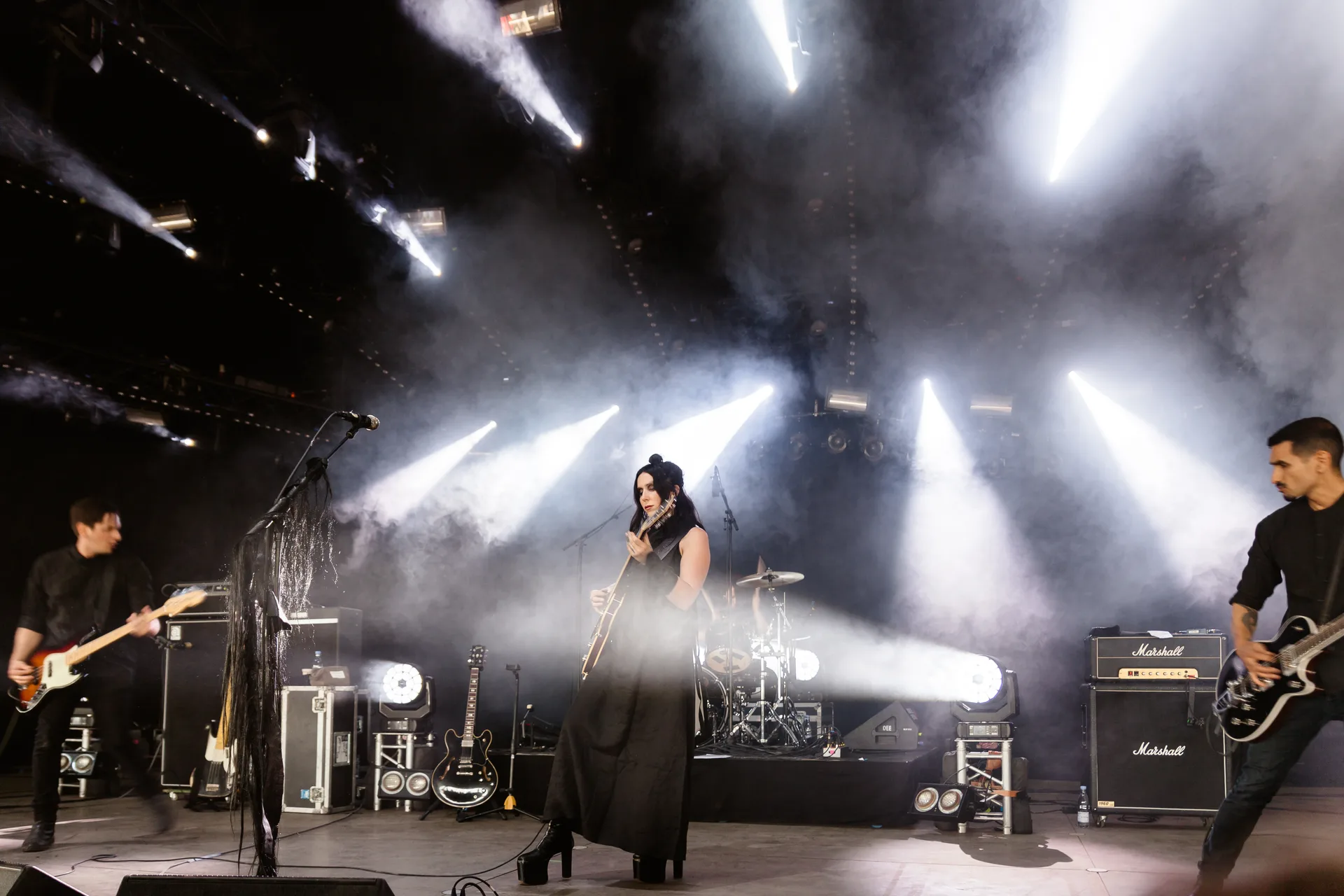 Chelsea Wolfe на сцене Roskilde Festival, 2018