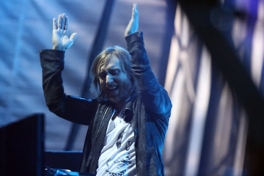 David Guetta выступает на Creamfields (Sydney, 2012)
