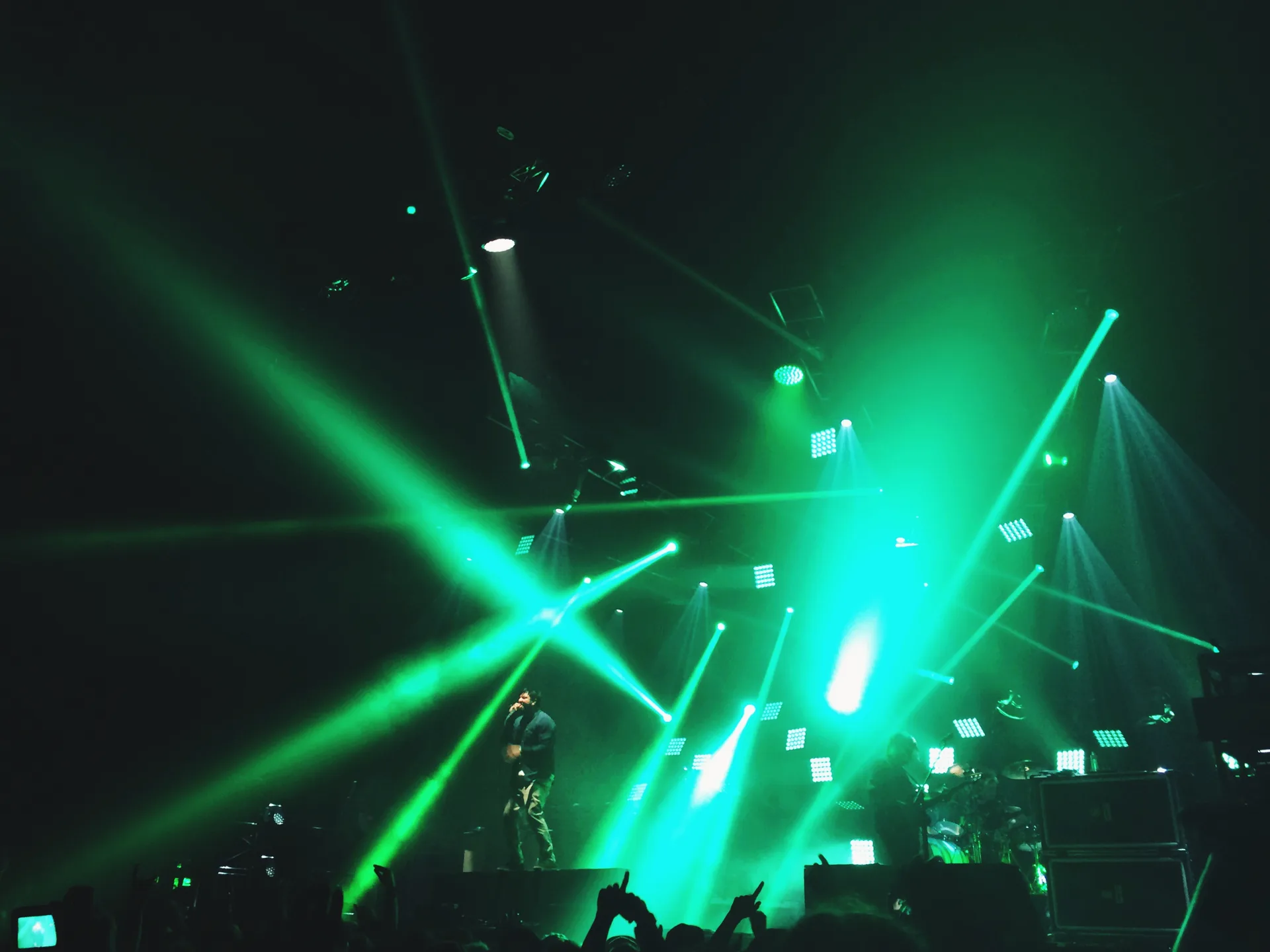 Deftones на концерте в Глазго, 2017