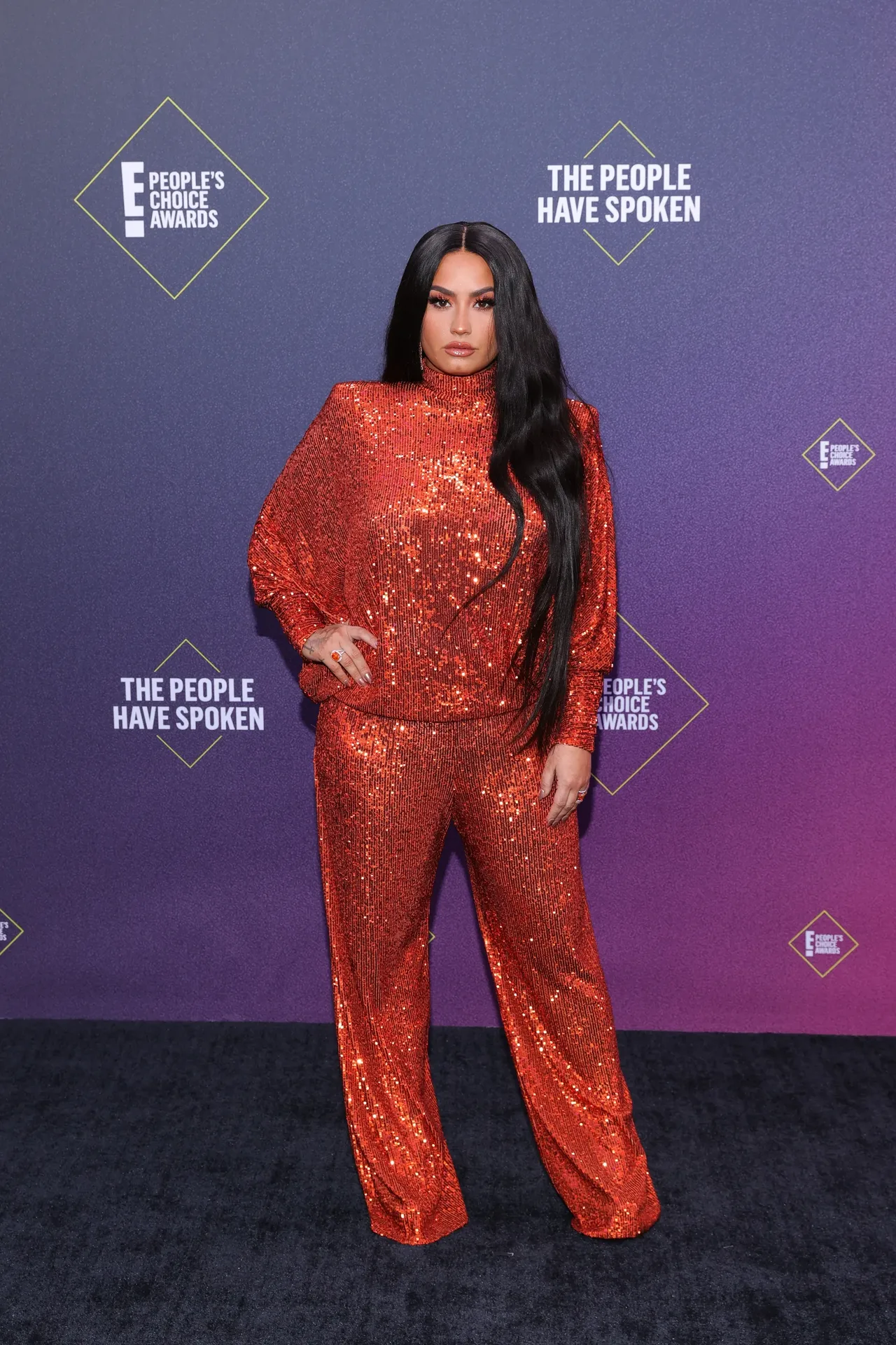 Demi Lovato на мероприятии People's Choice Awards