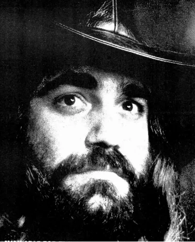 Рекламное изображение Демиса Руссоса, 1975