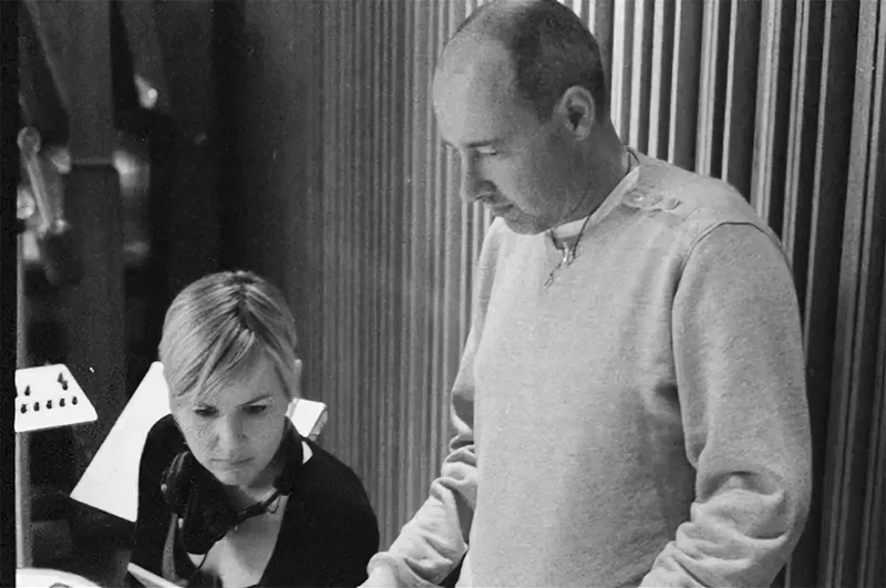 Dido и Rollo Armstrong в студии