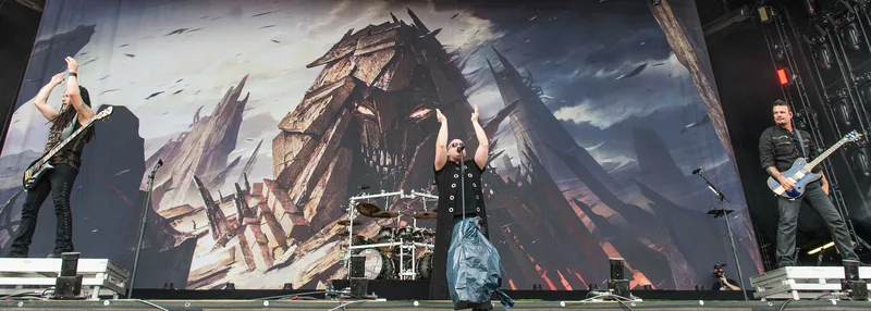 Disturbed на сцене фестиваля Rock im Park 2016