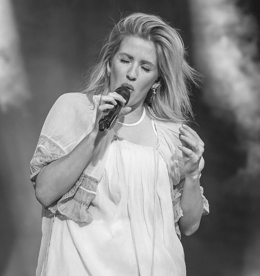 Элли Голдинг на сцене, Stavernfestivalen (2016)