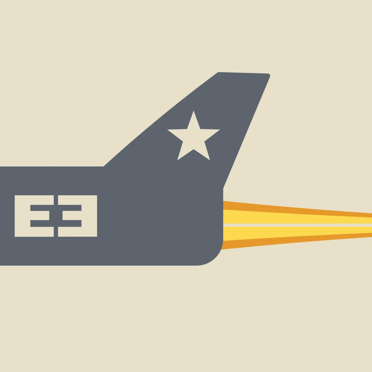 Стилизованная обложка альбома Kamikaze