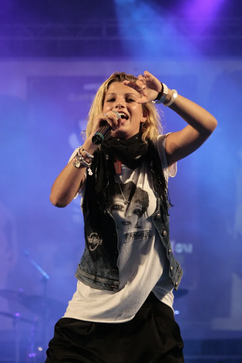 Эмма на сцене фестиваля Giffoni, 2010