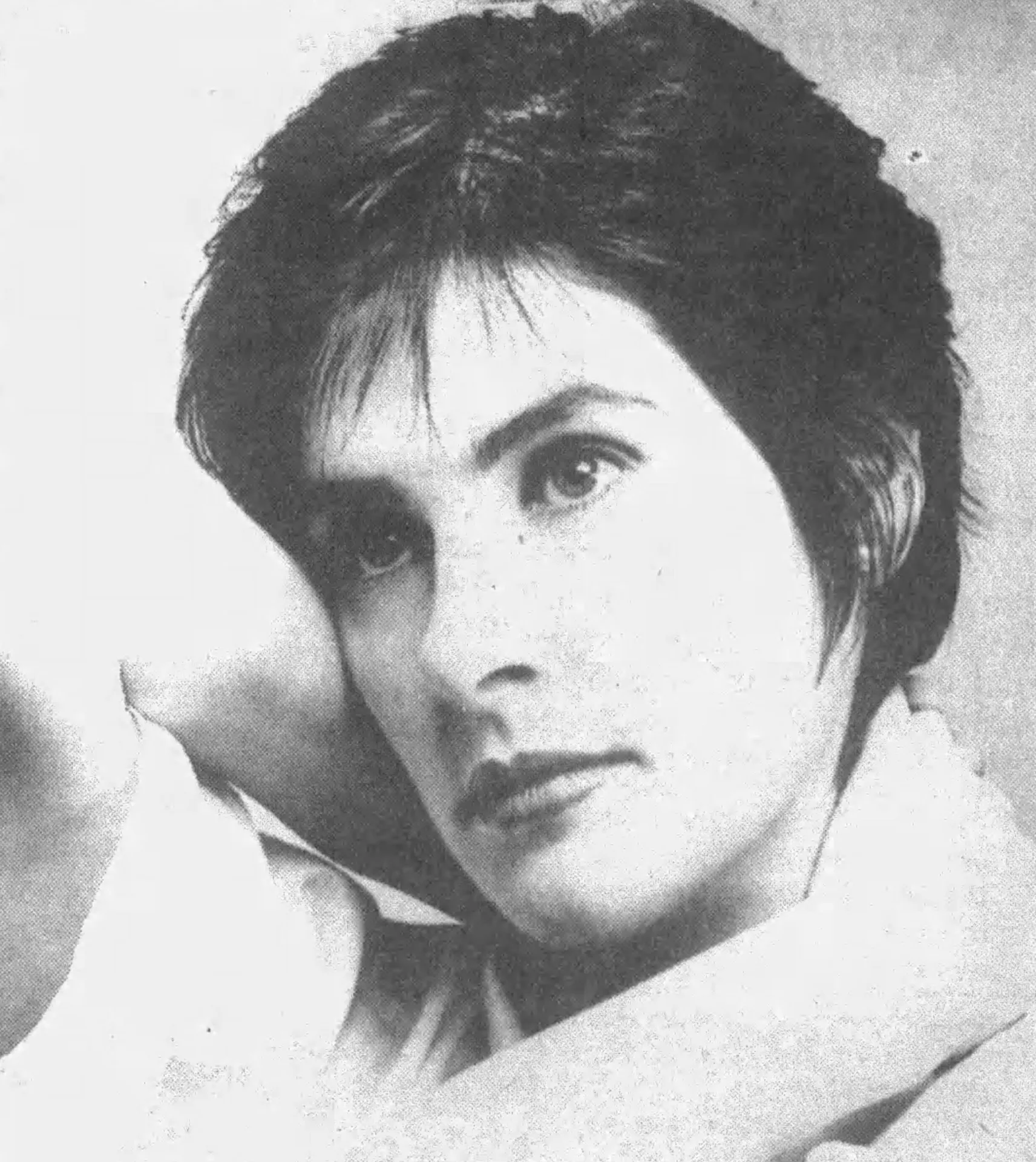 Enya, газетное фото (1989)