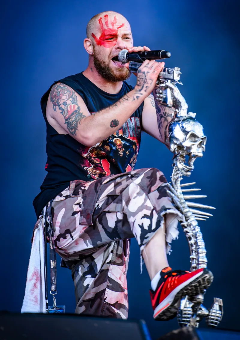 Иван Муди на фестивале Rock im Park, 2017