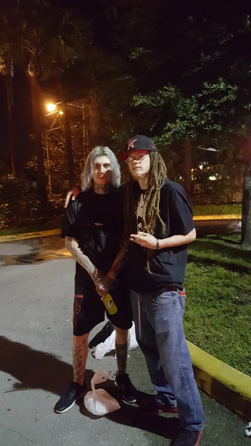 Ghostemane и SkeleTim, 2018