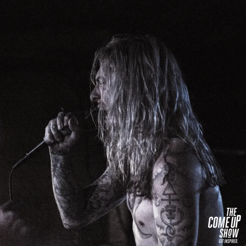 Ghostemane на концерте в Adelaide Hall, 2017 — крупный план