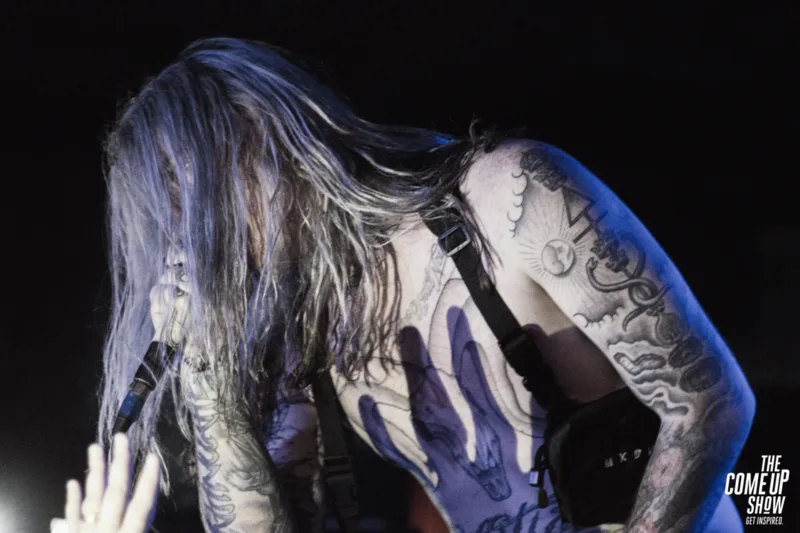 Ghostemane на концерте в Adelaide Hall, 2017
