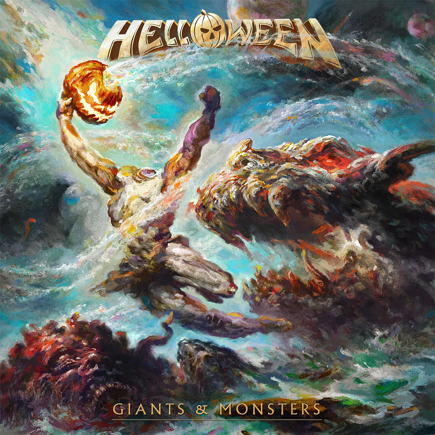 Helloween — Giants & Monsters (обложка), 2025