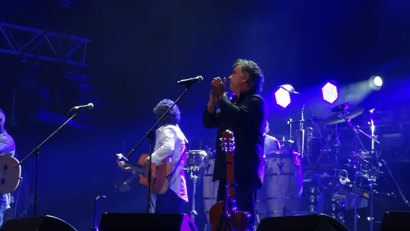Выступление Gipsy Kings на сцене, 2012 год