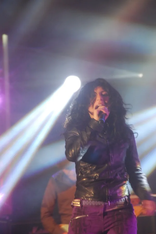 Джузи Феррери на концерте в Тренто, 2009