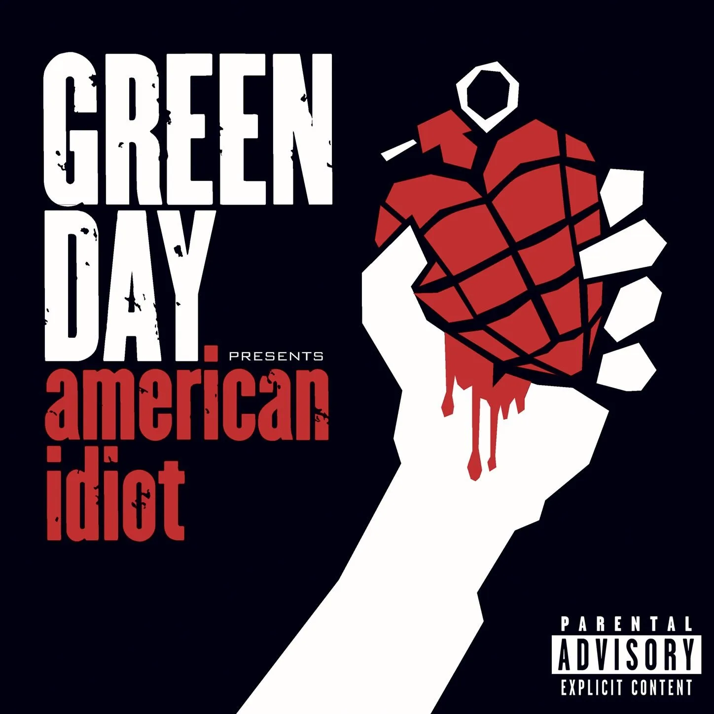 Обложка альбома Green Day — American Idiot (2004)