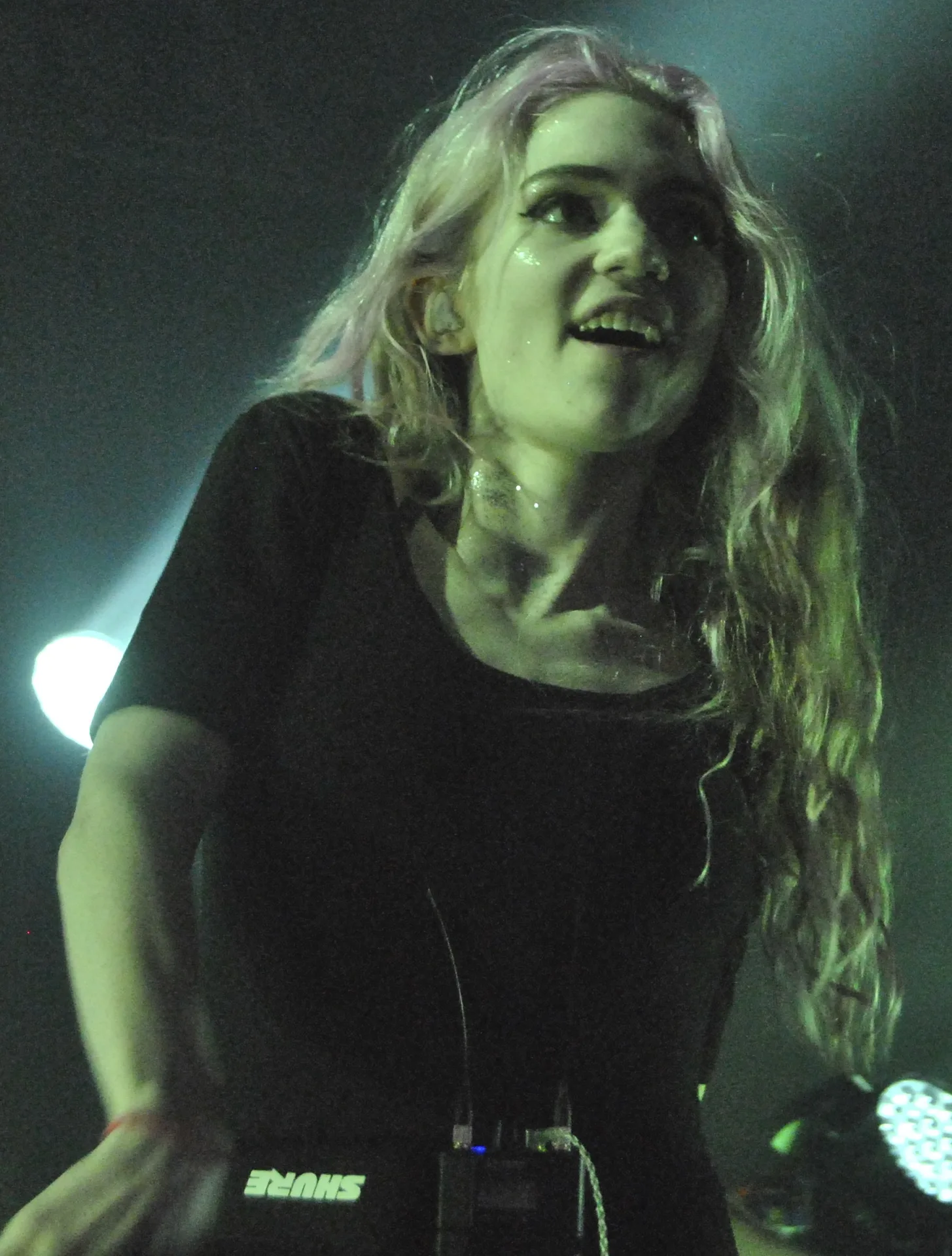 Grimes выступает на Governors Ball (2014)
