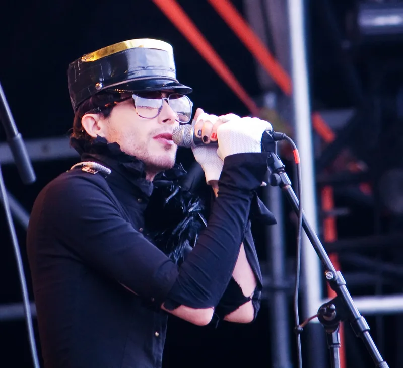 IAMX на концерте, фестиваль Sziget, 2009