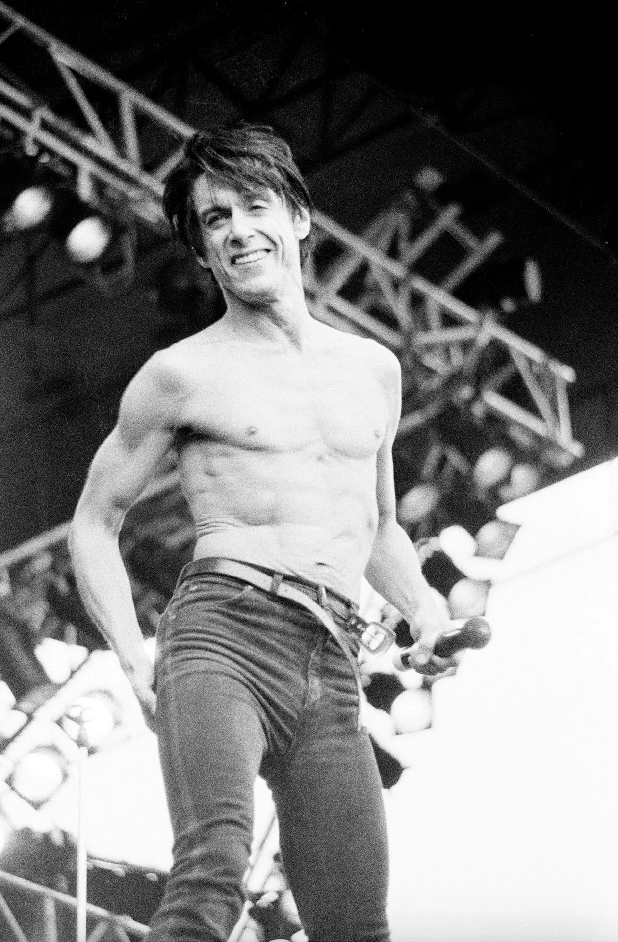 Iggy Pop на фестивале Pinkpop, 1987