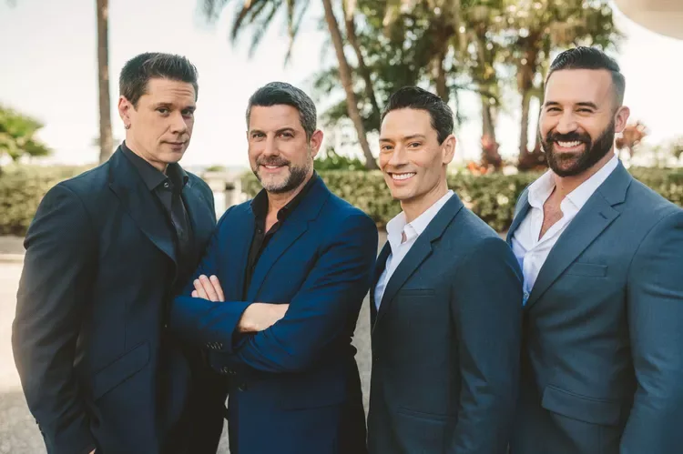 Il Divo в обновлённом составе: David Miller, Urs Bühler, Sébastien Izambard и Steven LaBrie
