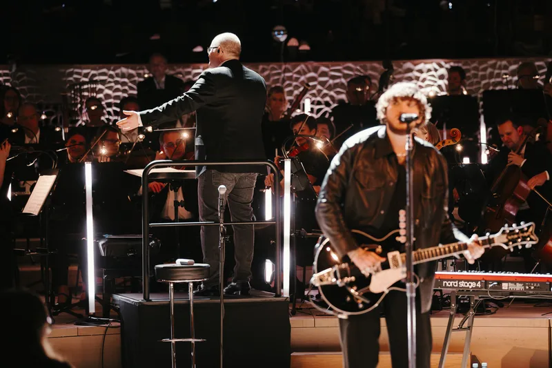 Джеймс Артур на концерте в Гамбурге, 2024