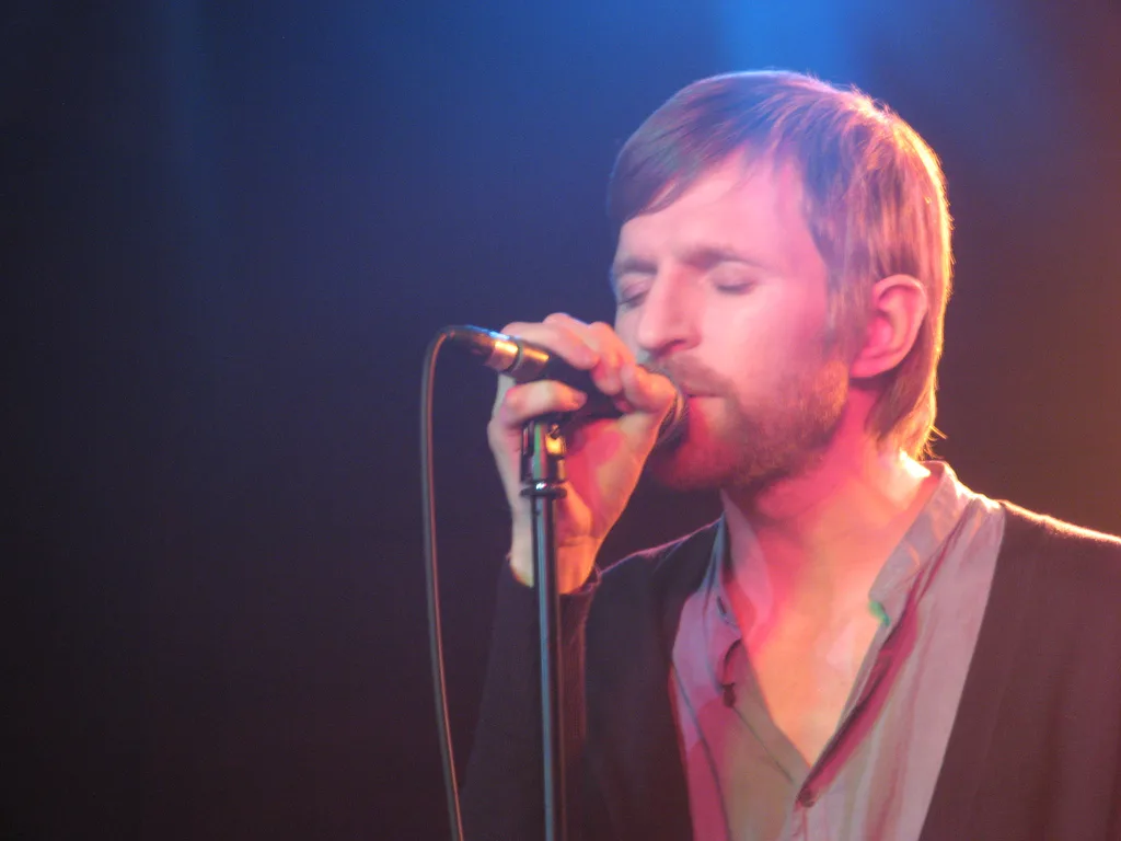 Jay-Jay Johanson на сцене, Мадрид, 2007