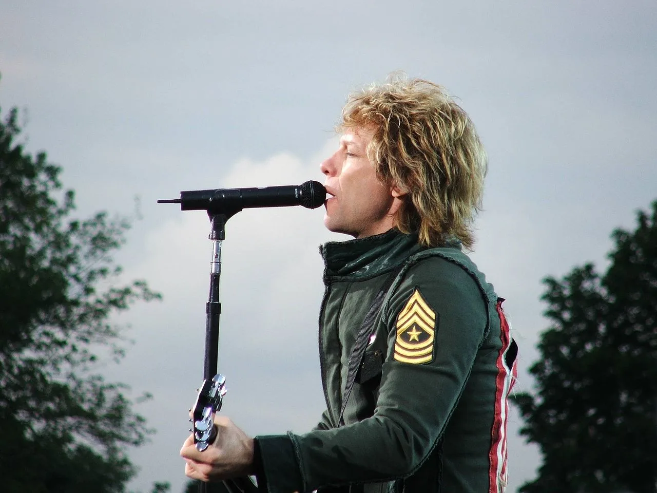Jon Bon Jovi на концерте, 2006
