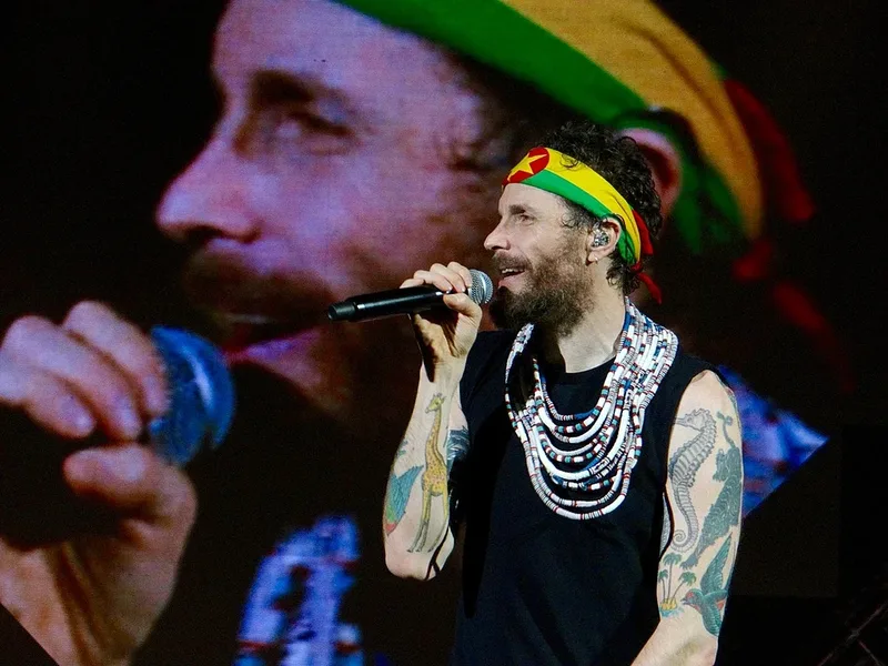 Джованотти на концерте Lorenzo nei Palasport, Больцано, 2016