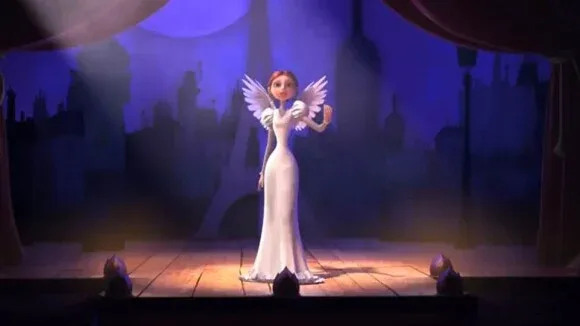 Кадр из клипа/фрагмента La Seine: Люсиль на сцене