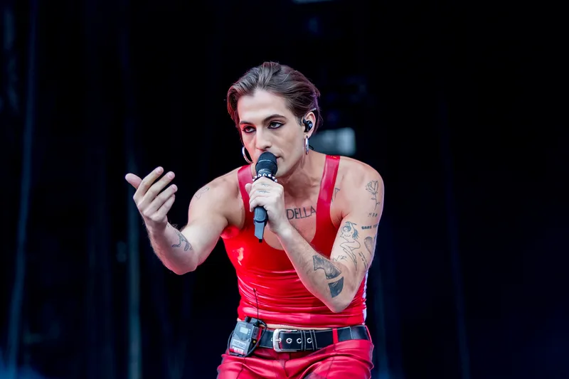 Måneskin на фестивале Rock am Ring, 2022