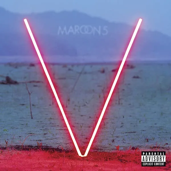 Обложка альбома V (2014) Maroon 5