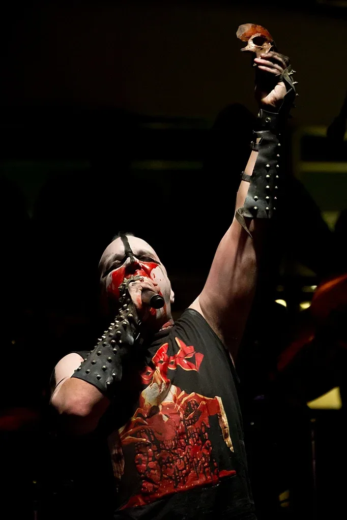 Mayhem на концерте, 2012 год, кадр со сцены