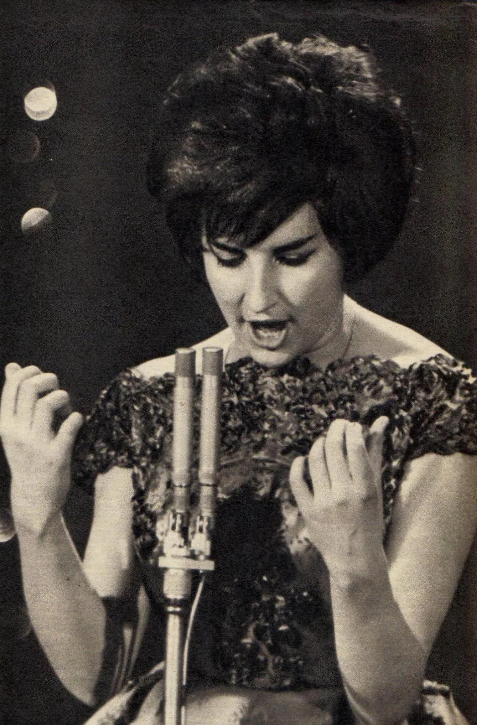 Мина на фестивале Сан-Ремо 1960