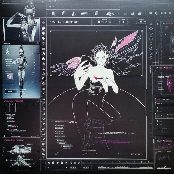 Обложка Miss Anthropocene (артворк альбома)