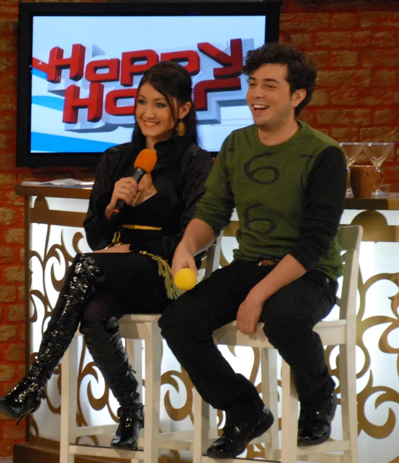 Мариус Мога на телешоу Happy Hour, январь 2009