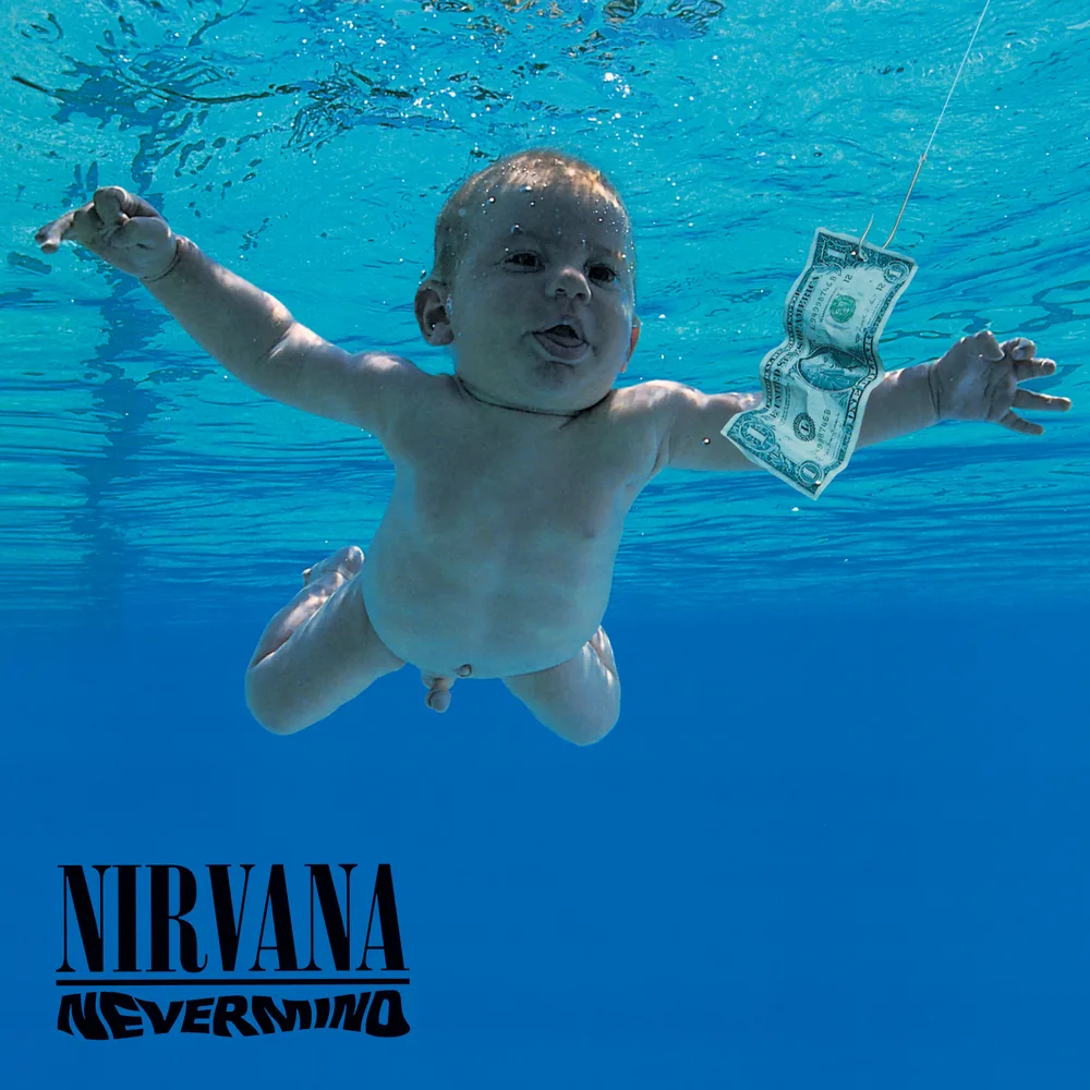 Обложка альбома Nirvana — Nevermind (1991)