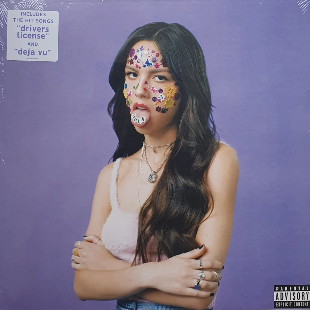 Обложка альбома Sour (Olivia Rodrigo)