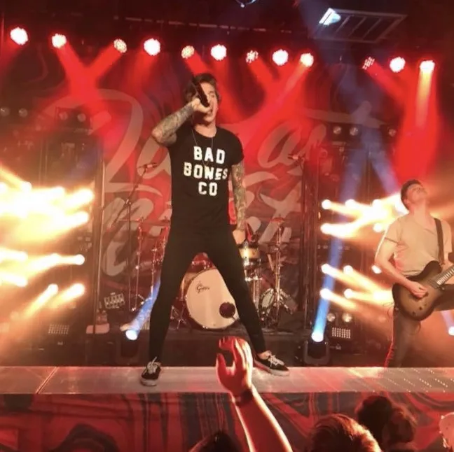 Our Last Night на сцене в Сан-Франциско, концерт 2018 года