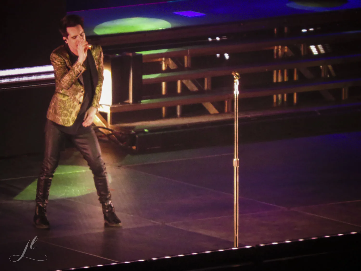 Брэндон Юри на сцене в 2017 году