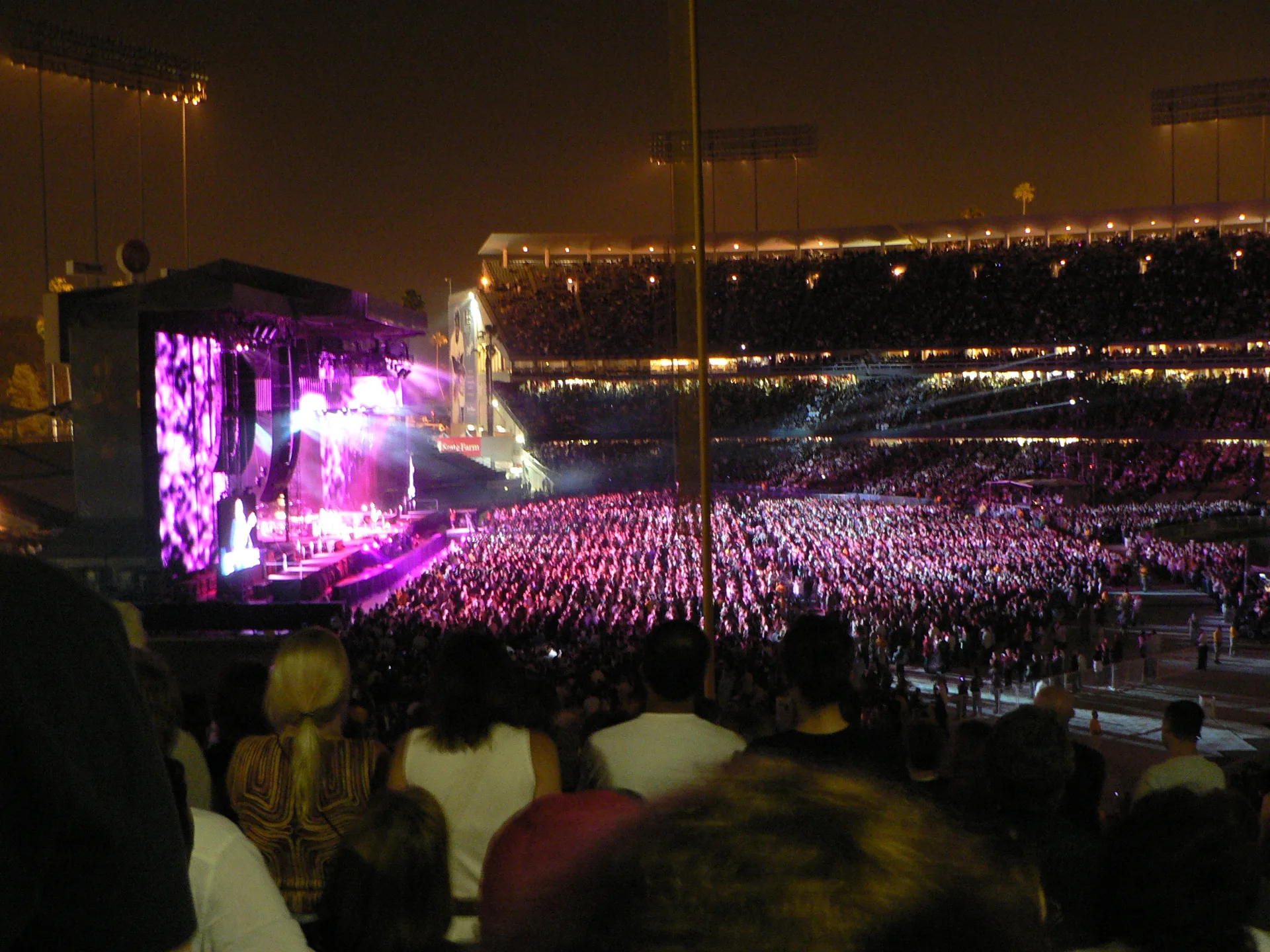 Концерт The Police на Dodger Stadium, 2007