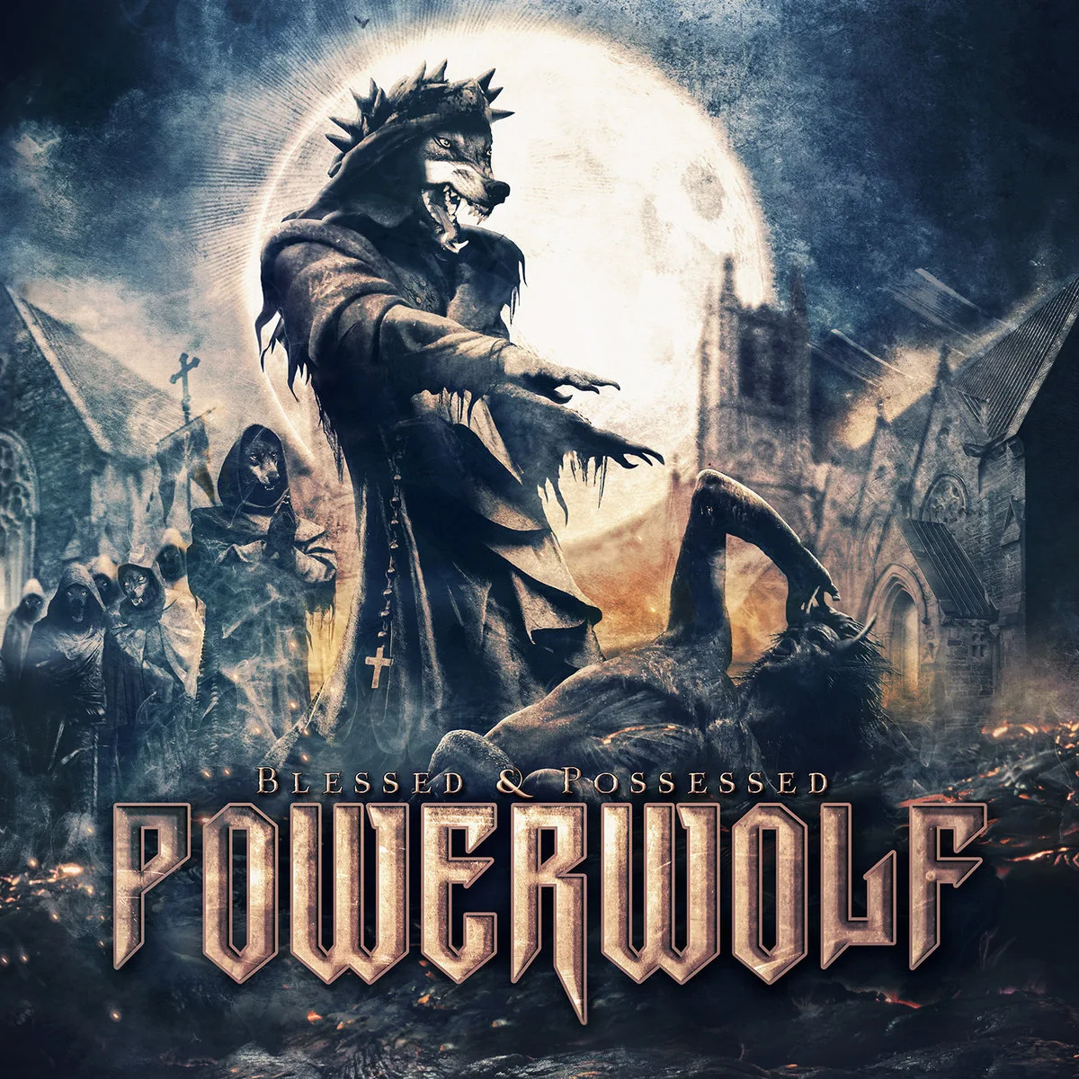 Powerwolf — Blessed & Possessed (обложка альбома)